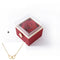 Rood gold necklace